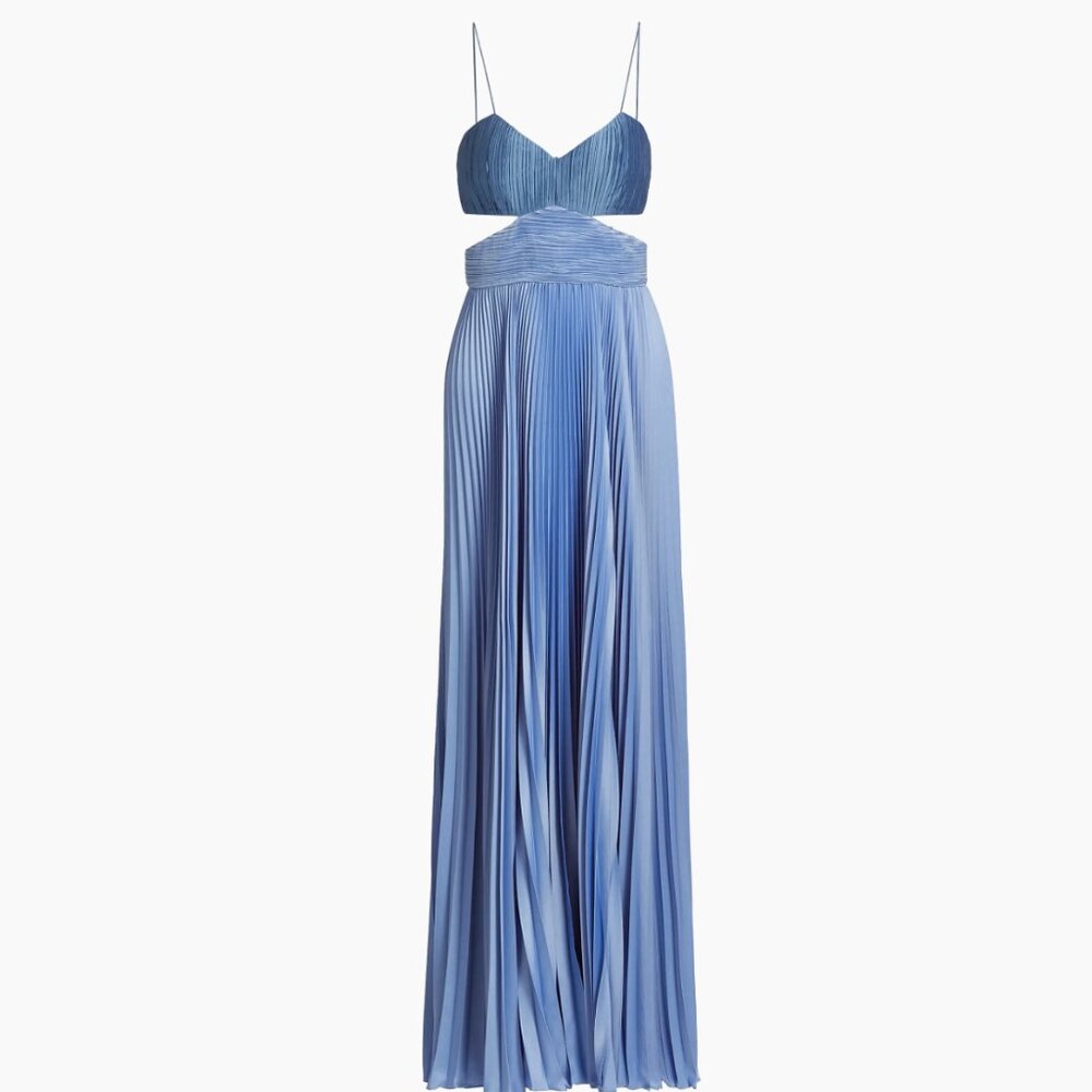 Amur blue gown